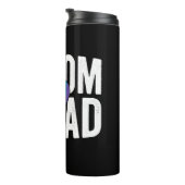 Groom Squad LGBT Pride Gay Bachelor Wedding Thermosbeker (Geroteerd rechts)