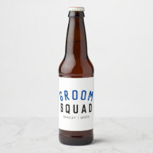 Groom Squad | Modern Bachelor Groomsman Stylish