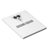 Groom Squad Notitieblok (Schuin)