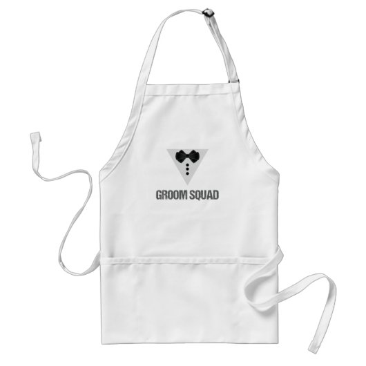 Groom Squad Standaard Schort (Voorkant)