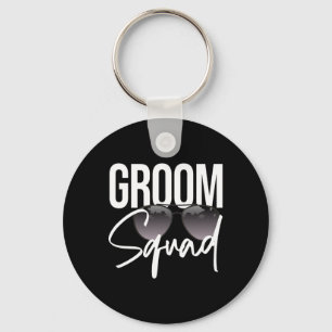 Groom Squad Sungles Wedding Matching Bachelor Part Sleutelhanger
