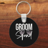Groom Squad Sungles Wedding Matching Bachelor Part Sleutelhanger (Voorkant)