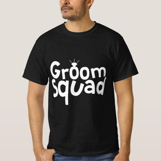GROOM SQUAD T-SHIRT (Voorkant)