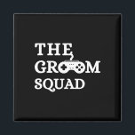 Groom Squad Wedding Bachelor Party Groomsmen Game Magneet<br><div class="desc">Groom Squad Trouwen Bachelor Party Groomsmen Game Party</div>