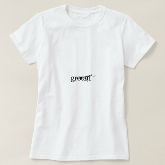 Groom T-shirt (Design voorkant)