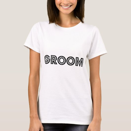 Groom T-shirt (Voorkant)