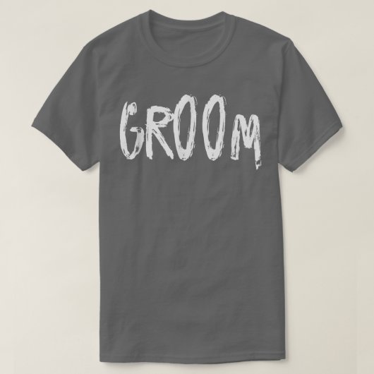 Groom T Shirt (Design voorkant)