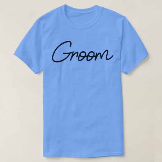 Groom T - shirts voor weddenschappen (Design voorkant)
