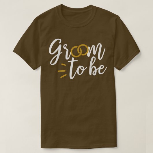 Groom te zijn Cute Verloving Wedding Matching1013 T-shirt (Design voorkant)