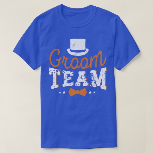 Groom Team Engagement Bachelor Party Groomsman  T-shirt (Design voorkant)