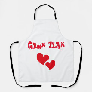 Groom team schort