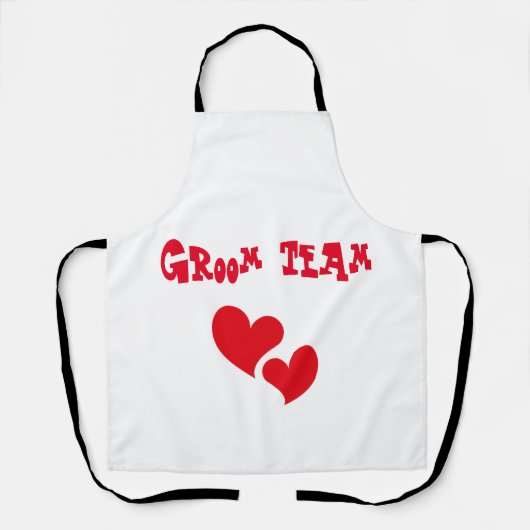 Groom team schort (Voorkant)