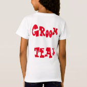 Groom team t-shirt (Achterkant)