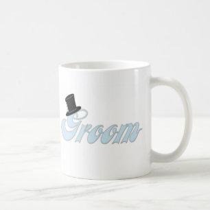 Groom Top Hat Coffee Mok