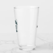 GROOM Top Hat met Custom Name Beer Glas (Links)