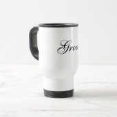 Groom Travel Mug Reisbeker (Voorkant links)