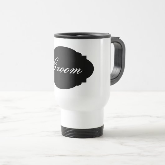 Groom Travel Mug Reisbeker (Voorkant rechts)