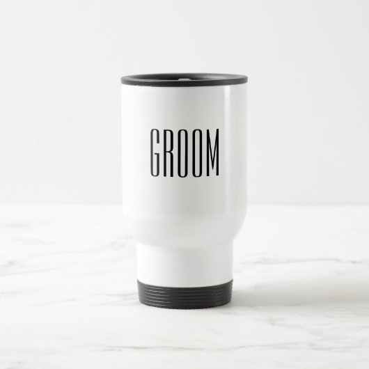 Groom Travel Mug Reisbeker (Center)