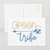 Groom Tribe Briefkaart (Voorkant / Achterkant)