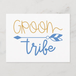 Groom Tribe Briefkaart