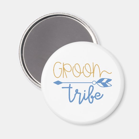 Groom Tribe Magneet (Voorkant / Achterkant)