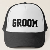 Groom Trucker Hat Trucker Pet (Voorkant)