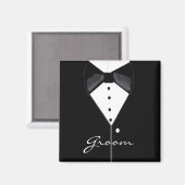 Groom Tuxedo Magneet (Voorkant / Achterkant)