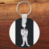 Groom Tuxedo Sleutelhanger (Voorkant)