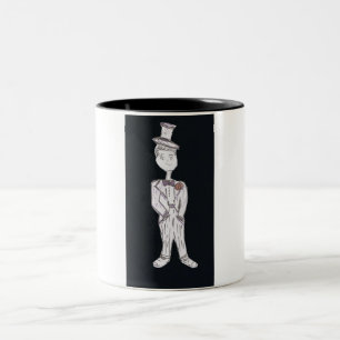 Groom Tuxedo Tweekleurige Koffiemok