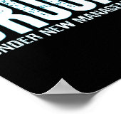 Groom Under New Management Grappige Groom-to-be Poster (Hoek)