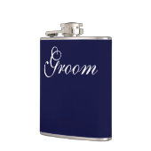 Groom Vinyl Wrapped Flask Heupfles (Links)