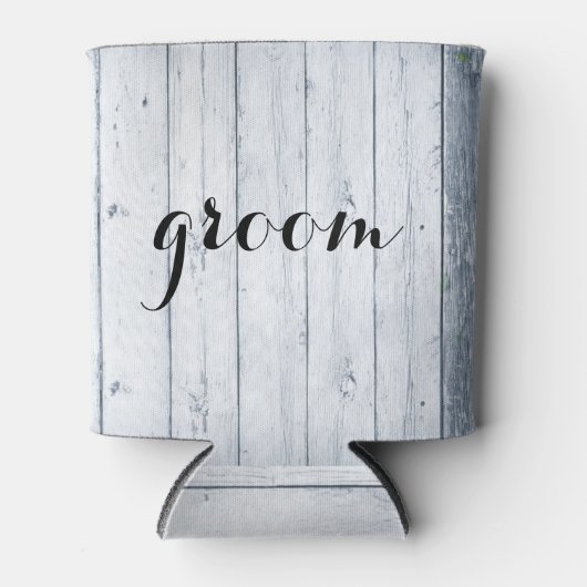GROOM VOOR Him Wedding Black Koelbox Blikjeskoeler (Voorkant)