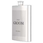 Groom Weddenschap Simple Classic Black Flacon (Links)