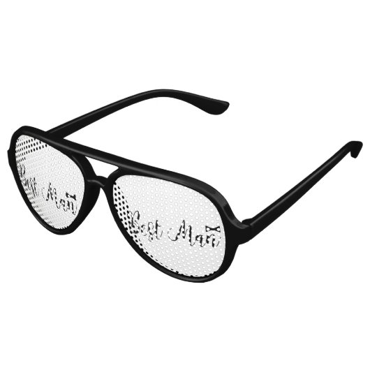 Groom-Wedding, Bachelor-party-stropdas Aviator Zonnebril (Gekanteld)
