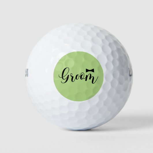 Groom-Wedding, Bachelor-party-stropdas Golfballen (Voorkant)