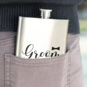 Groom-Wedding, Bachelor-party-stropdas Heupfles (Voorbeeld)