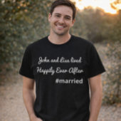 Groom Wedding Custom Shirt - Just Married Husband