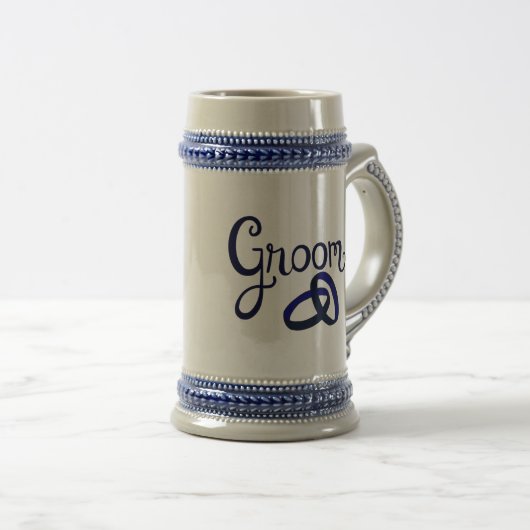 Groom Wedding Favors Bierpul (Voorkant rechts)