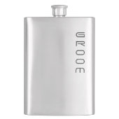 Groom  Wedding Party Flask Heupfles (Voorkant)