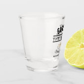 GROOM WEDDING PARTY SHOT GLASS GLAS (Links)