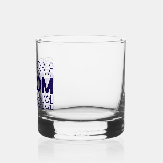Groom whisky glas (Links)