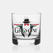 Groom Whisky Glas (Achterkant)