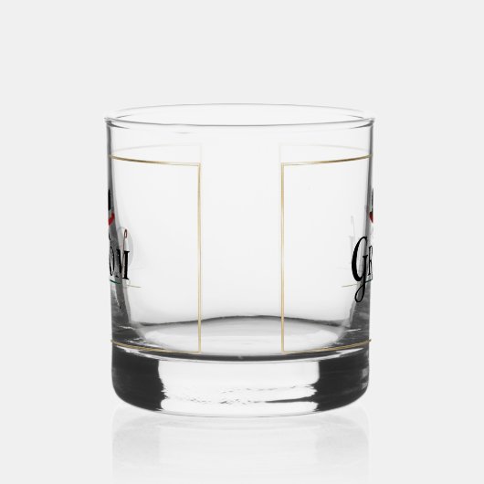 Groom Whisky Glas (Rechts)