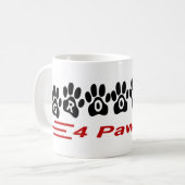 Groomer 4 Pauzeert omhoog Mok (Voorkant links)