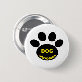 Groomer Paw Ronde Button 5,7 Cm (Voorkant /achterkant)