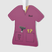 Groomer Veterinary Assistant Professional Ornament (voorkant)