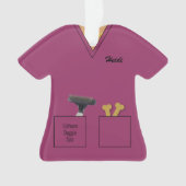 Groomer Veterinary Assistant Professional Ornament (voorkant)