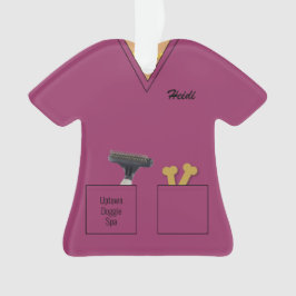 Groomer Veterinary Assistant Professional Ornament