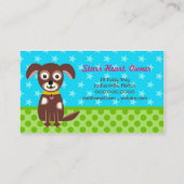 GROOMING KENNEL VISITEKAARTJE (Achterkant)