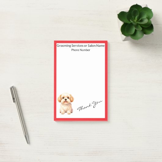 Grooming Personalized Luxury Trendy Collection Post-it® Notes (Kantoor)